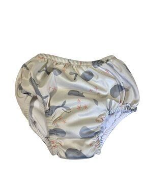 Green Sprouts 2T-3T 28-33 lbs Whale Print Swim Diaper Cover